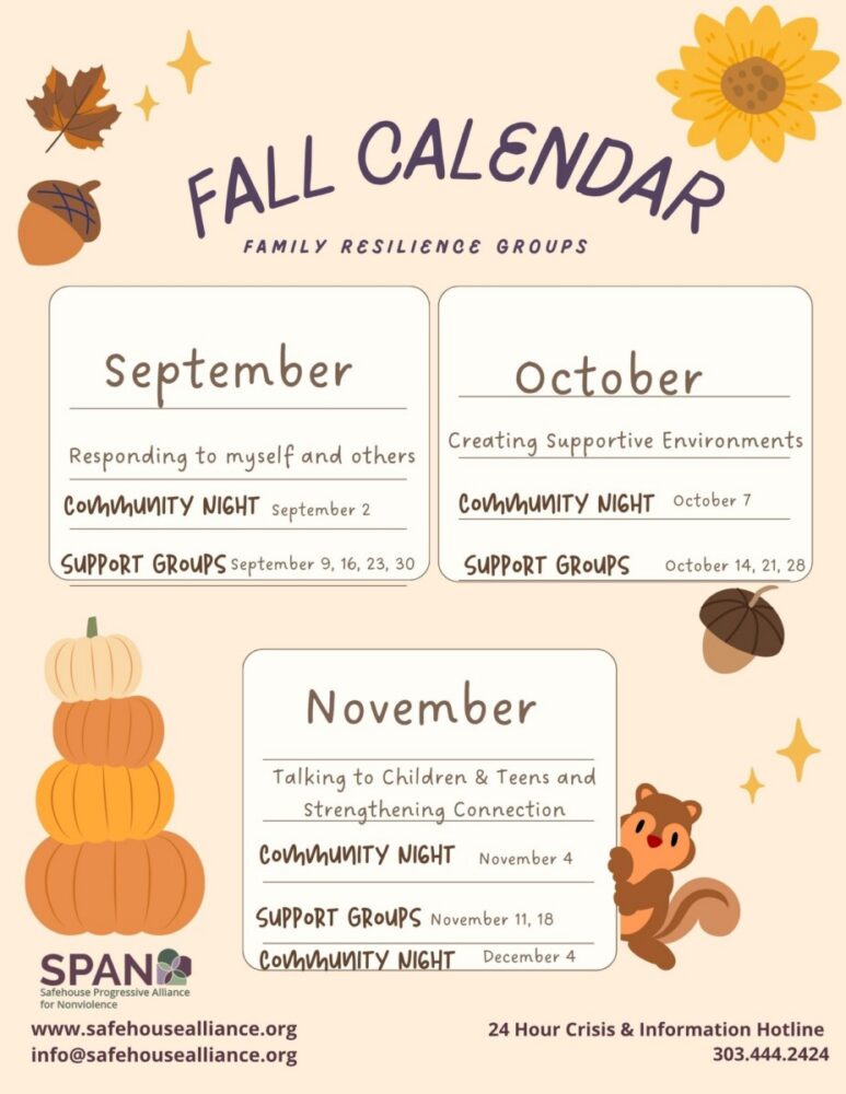 Fall 2026 calendar