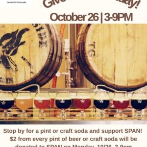 Gravity Brewing Give Back Monday